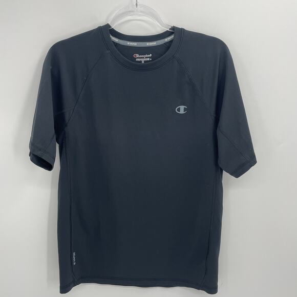 CHAMPION T-Shirt Performance Material Short Sleeve Crew Neck Men's Medium - Picture 1 of 6